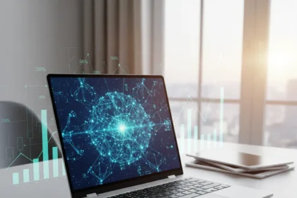 2-in-1 laptop market surges despite tablet competition — AI-generated illustration