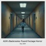 A24's Backrooms Trailer Proves Found Footage Horror Still Terrifies — AI-generated illustration