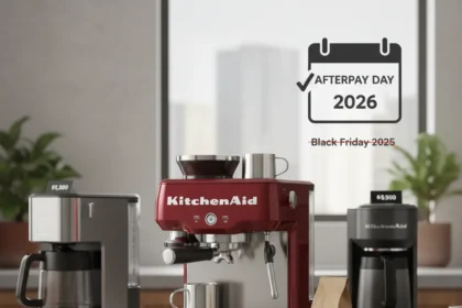 Best coffee machine deals this Afterpay Day beat Black Friday 2025 — AI-generated illustration