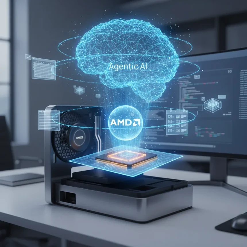 Agentic AI Could Be the Killer App That Saves the PC — AI-generated illustration