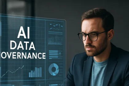 AI data governance is the real test of AI ambition in 2026 — AI-generated illustration