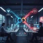 AI-driven M&A deals expose hidden costs faster than expected — AI-generated illustration