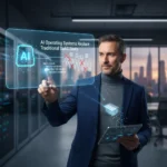 AI Operating Systems Replace Traditional SaaS Seats — AI-generated illustration