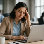 AI Productivity Gains Are a Myth: Workers Net Just 16 Minutes a Week — AI-generated illustration