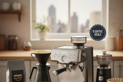 Amazon Big Smile Sale 2026: 9 Coffee Deals Worth Your Money — AI-generated illustration