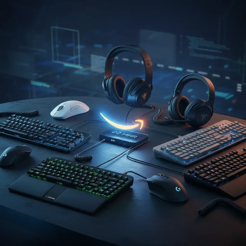 Amazon Big Smile Sale: 18 gaming peripheral deals worth your money — AI-generated illustration