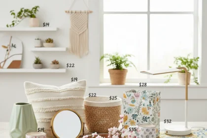 Amazon Spring Decor Deals: 9 Picks Starting at $14 — AI-generated illustration