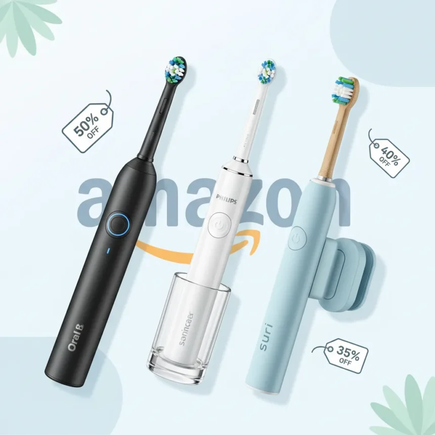 Best Amazon Spring Sale electric toothbrush deals up to 50% off