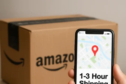 Amazon ultrafast 1-3 hour shipping: how to check your area — AI-generated illustration
