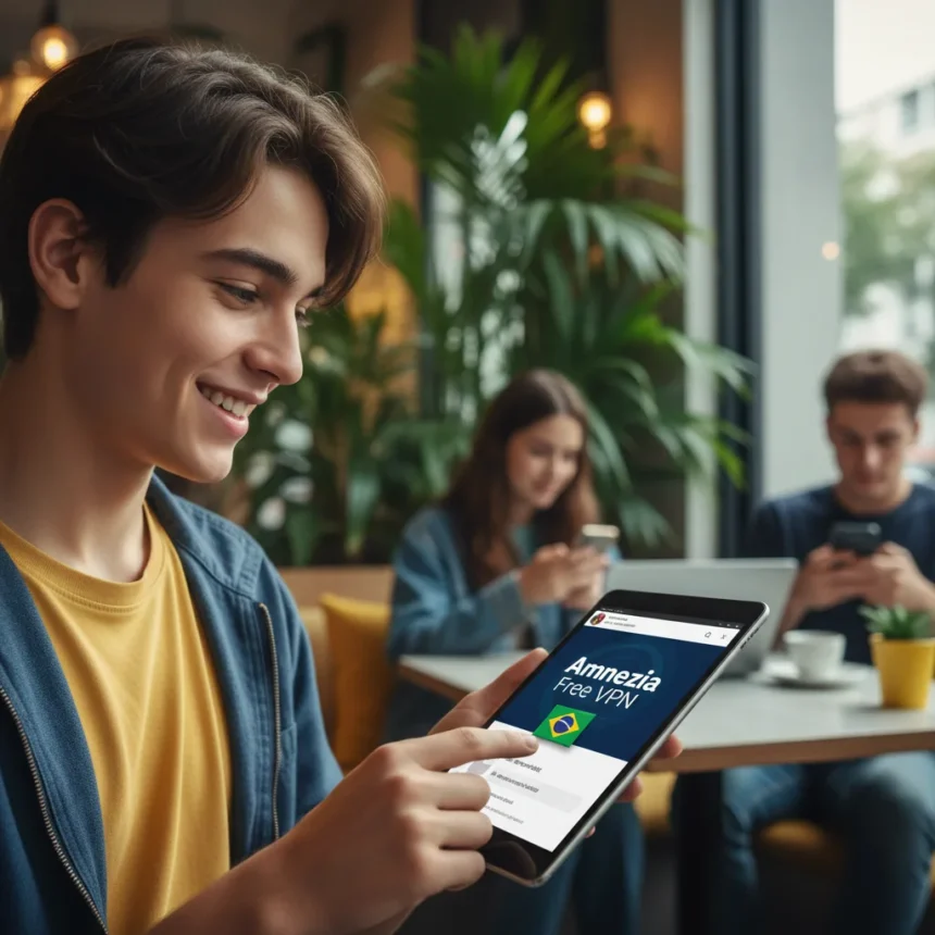 Amnezia Free VPN launches in Brazil to bypass age checks