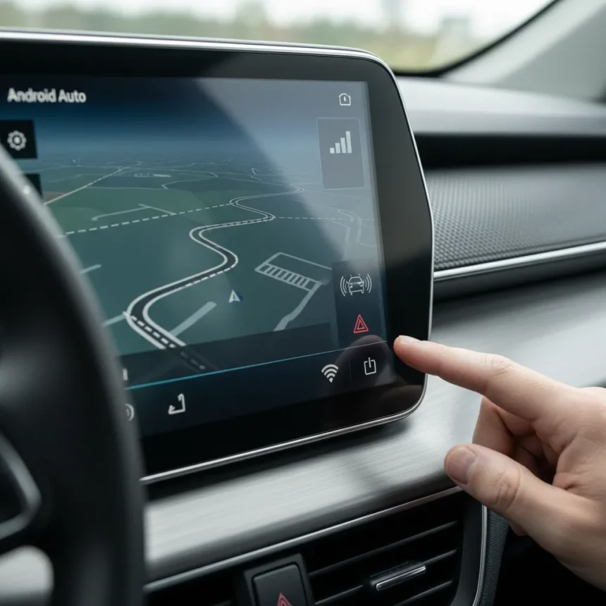 Android Auto signal icon bug adds to mounting stability issues