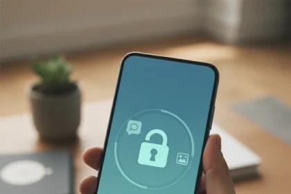 Android Screen Pinning blocks snoops from your private apps — AI-generated illustration