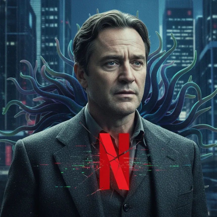 Anemone: Daniel Day-Lewis Returns, but Netflix's Timing Won't Fix It — AI-generated illustration