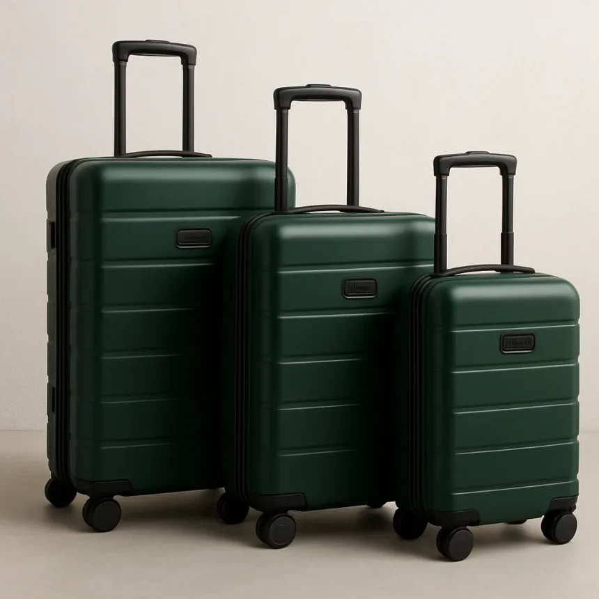 Antler Heritage Collection Forest Green Luggage Hits the Mark