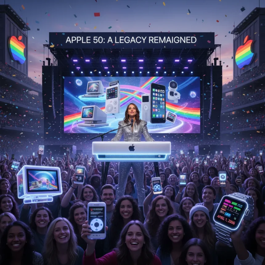 Apple's 50th anniversary marks a rare nostalgic moment for the tech giant