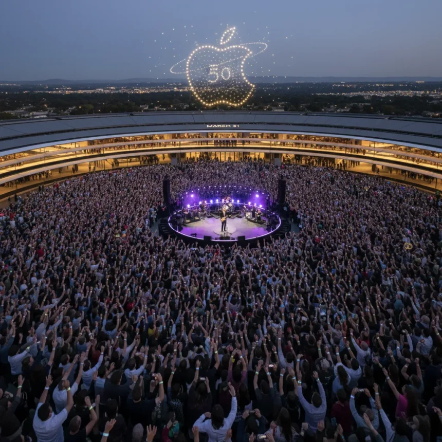 Apple's 50th Anniversary Peaks With Paul McCartney at Apple Park
