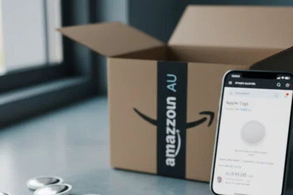 Apple AirTags hit record low at AU$24.75 each on Amazon — AI-generated illustration