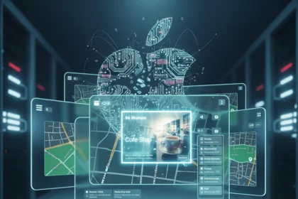 Apple Maps Ads Are Coming and They Threaten What Made It Different — AI-generated illustration