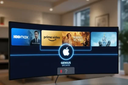 Apple TV 4K Genius Browse solves streaming's discovery problem — AI-generated illustration