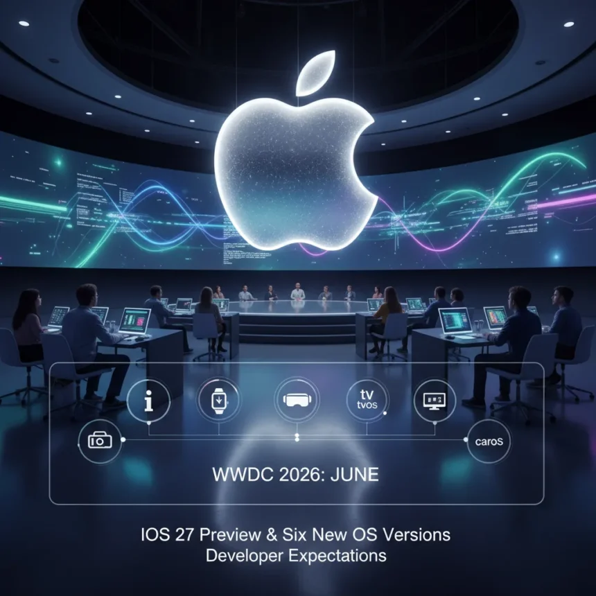 Apple WWDC 2026 likely June—here's what iOS 27 preview means — AI-generated illustration