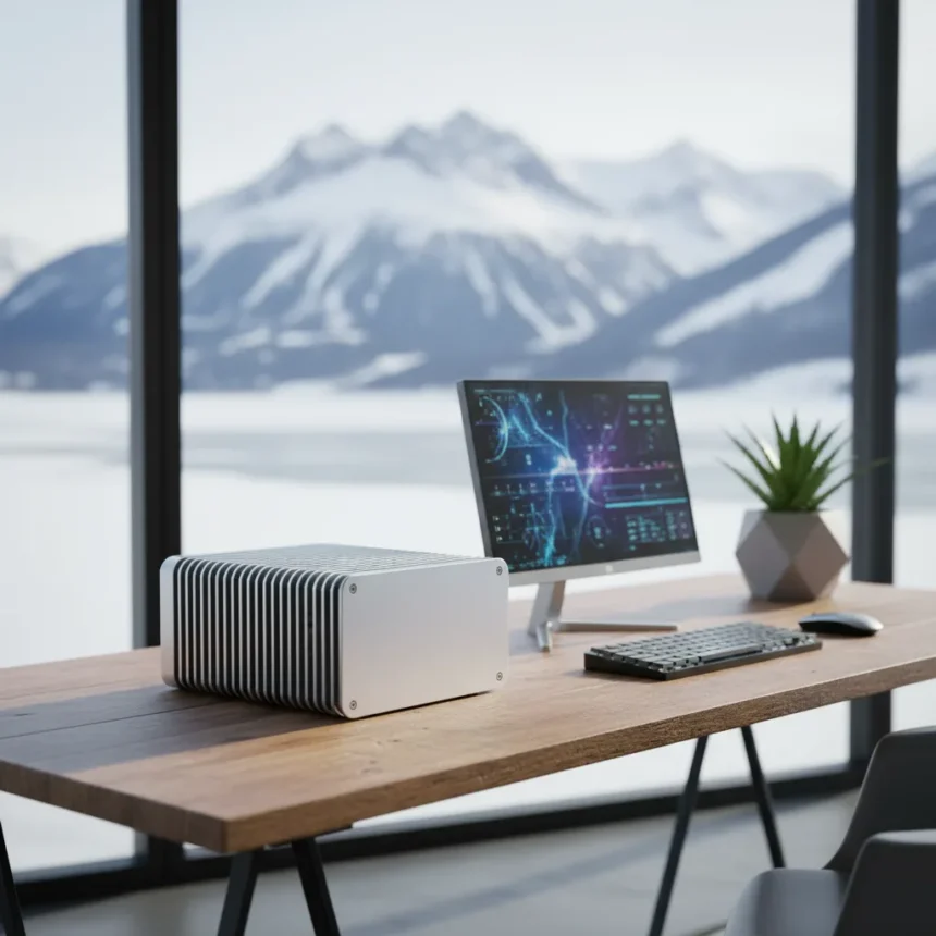 Arctic Senza AI 370 fanless mini-PC proves silent doesn't mean slow