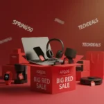 Argos Big Red sale offers up to 50% off tech this spring — AI-generated illustration