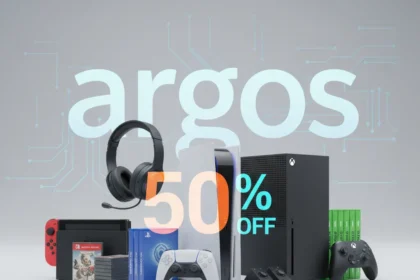 Argos gaming sale cuts up to 50% off Switch, PS5, Xbox — AI-generated illustration
