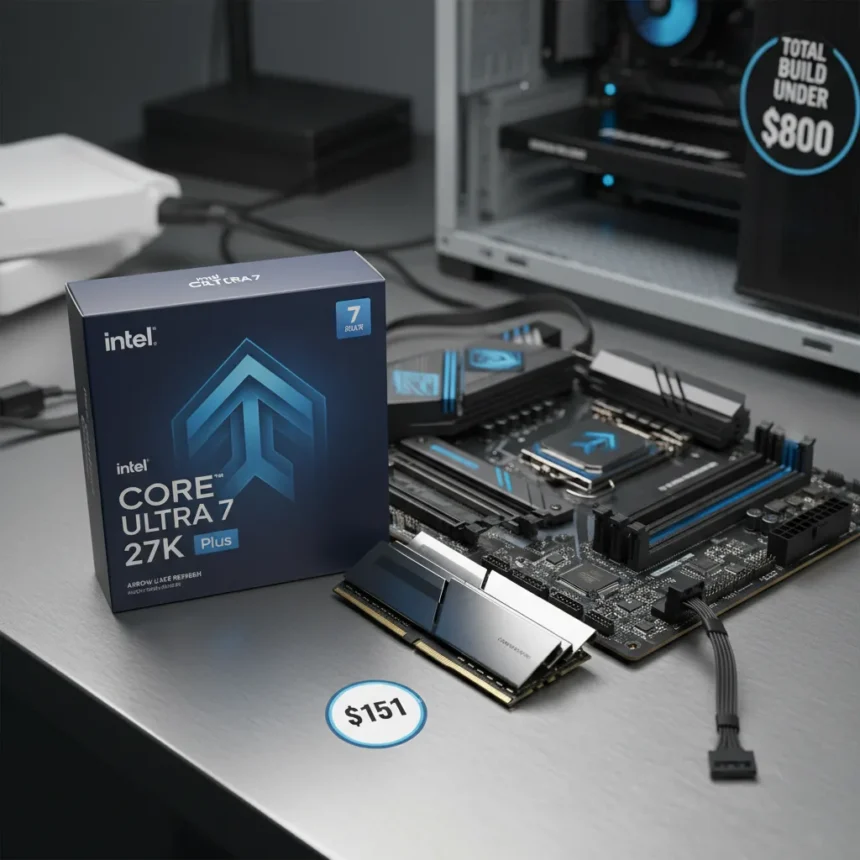 Arrow Lake Refresh Bundle Cuts DDR5 RAM Price to $151 for Budget Builders — AI-generated illustration
