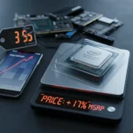 Intel Arrow Lake Refresh CPU prices spike 17% above MSRP within 48 hours — AI-generated illustration