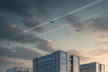 AWS Bahrain hit by second drone disruption this month — AI-generated illustration