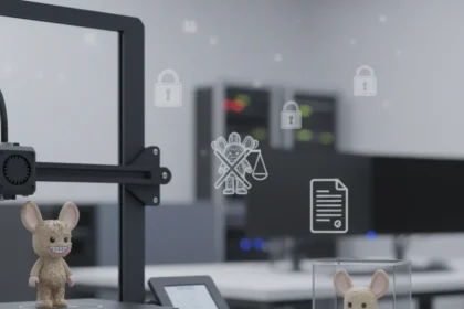 Bambu Lab settles Labubu IP dispute, signals end of free brand printing — AI-generated illustration