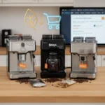 Bean-to-cup coffee machine deals under £250 in Amazon spring sale — AI-generated illustration