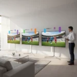 Best budget TVs under $1,000 for World Cup 2026 viewing — AI-generated illustration
