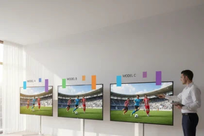 Best budget TVs under $1,000 for World Cup 2026 viewing — AI-generated illustration