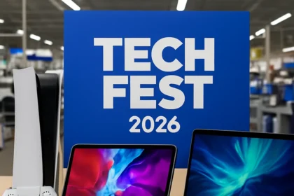 Best Buy Tech Fest 2026: The Deals Actually Worth Your Time — AI-generated illustration