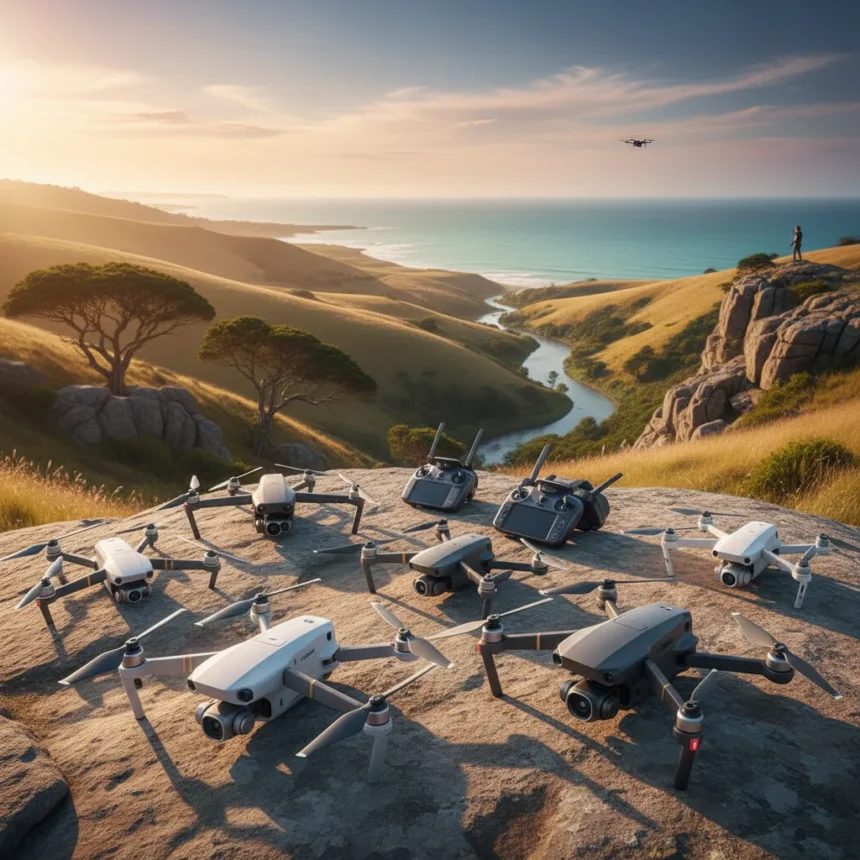 Best drones for summer landscape photography: 7 tested picks — AI-generated illustration
