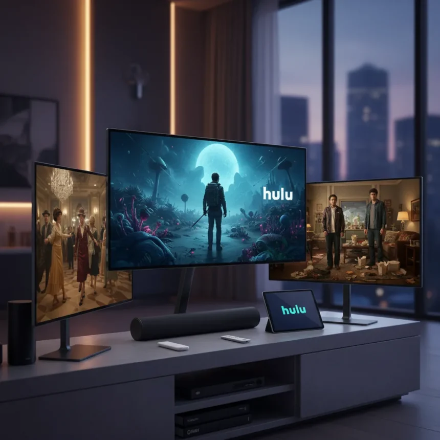 Best new Hulu shows for March 20-22 weekend — AI-generated illustration