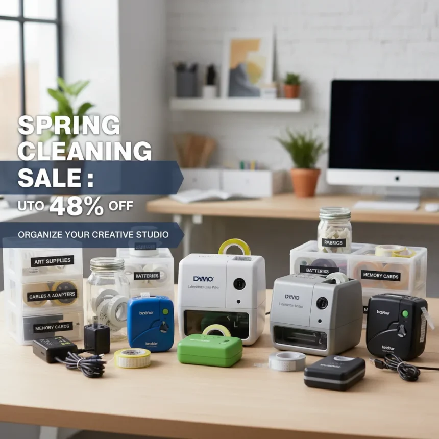 Best label makers for studio spring cleaning: up to 48% off
