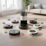 Best robot vacuum deals: 7 models with up to 45% off — AI-generated illustration