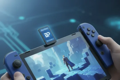Blue Prince Switch 2 Release Proves Handhelds Still Rule — AI-generated illustration