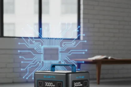 Bluetti Elite 300 power station review: Compact but compromised — AI-generated illustration