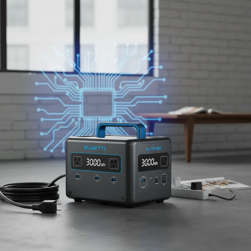 Bluetti Elite 300 power station review: Compact but compromised