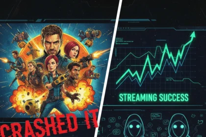 Borderlands streaming success reveals Netflix's Top 10 weakness — AI-generated illustration