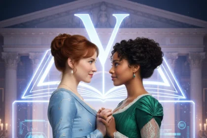 Bridgerton Season 5 Will Center Francesca and Michaela's Queer Romance — AI-generated illustration