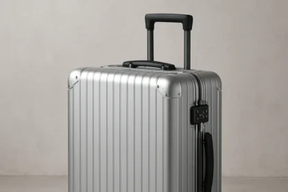 Carl Friedrik Aluminium Luggage Is a Serious Rimowa Rival — AI-generated illustration