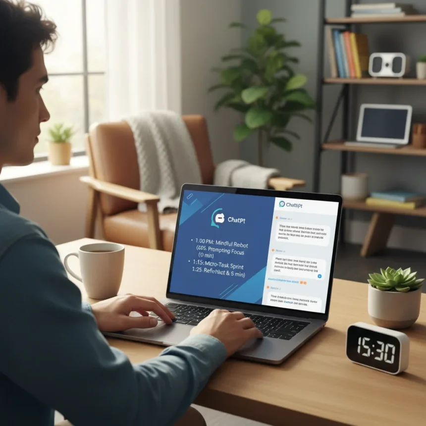 ChatGPT afternoon slump routine transforms daily productivity