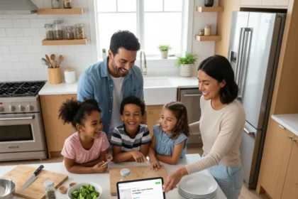 ChatGPT cooking hacks that actually cut weeknight stress — AI-generated illustration