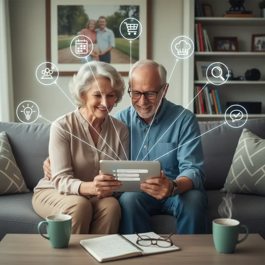 7 ChatGPT prompts turned my parents into daily AI users — AI-generated illustration