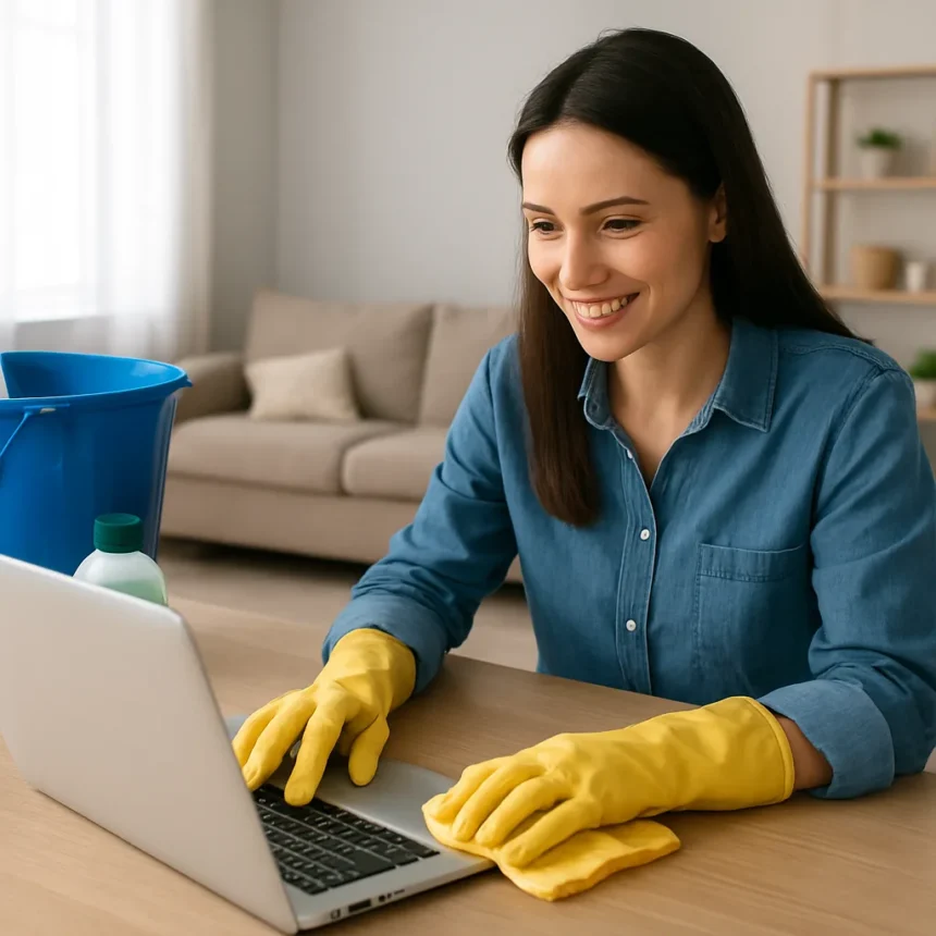 Using ChatGPT for Spring Cleaning Actually Works — Here's Why — AI-generated illustration