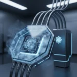 China's ultra-cold alloy could reshape quantum computing without helium — AI-generated illustration